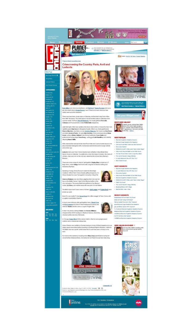 E online Marc Malkin